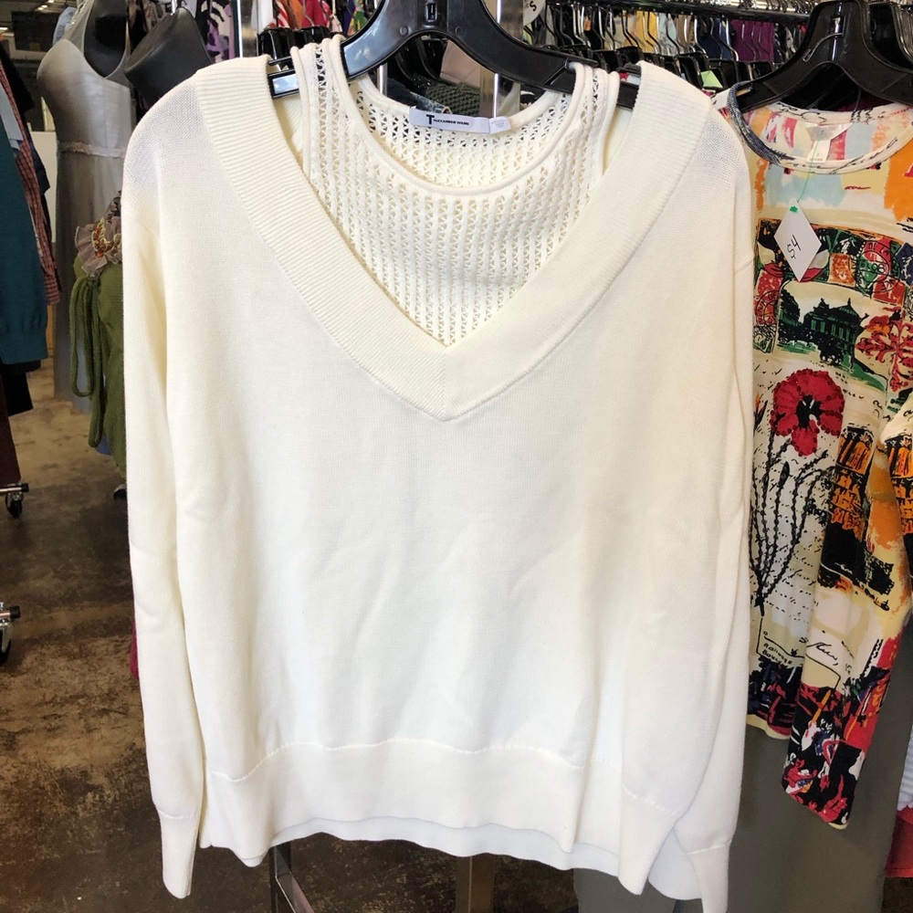 Beautiful T Alexander Wang cream sweater